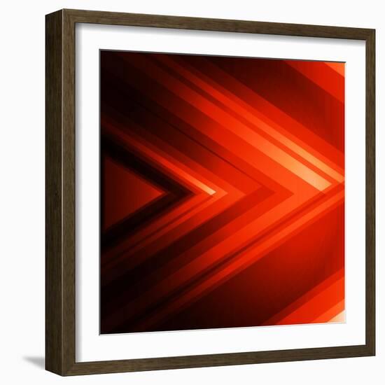 Abstract Geometrical Background-Tarchyshnik Andrei-Framed Art Print