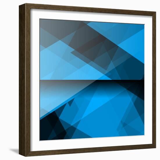 Abstract Geometrical Background-Tarchyshnik Andrei-Framed Premium Giclee Print