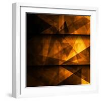 Abstract Geometrical Background-Tarchyshnik Andrei-Framed Art Print