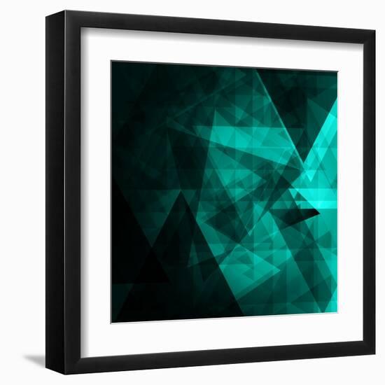 Abstract Geometrical Background-Tarchyshnik Andrei-Framed Art Print