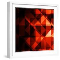 Abstract Geometrical Background-Tarchyshnik Andrei-Framed Art Print