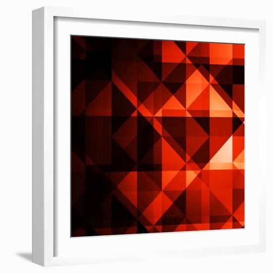 Abstract Geometrical Background-Tarchyshnik Andrei-Framed Art Print