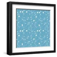 Abstract Geometrical Background-lolya1988-Framed Art Print