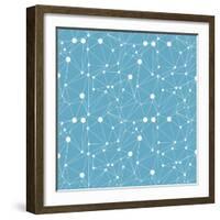 Abstract Geometrical Background-lolya1988-Framed Art Print