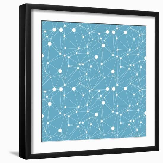 Abstract Geometrical Background-lolya1988-Framed Art Print