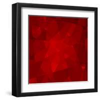 Abstract Geometrical Background-epic44-Framed Art Print