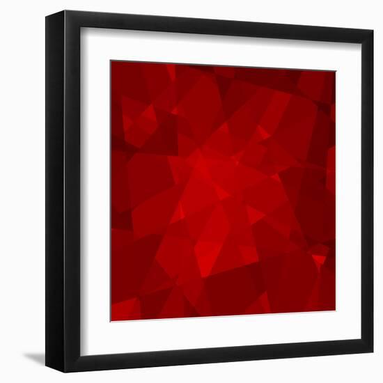 Abstract Geometrical Background-epic44-Framed Art Print