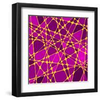 Abstract Geometrical Background-epic44-Framed Art Print