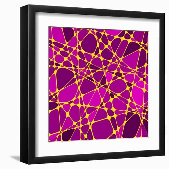 Abstract Geometrical Background-epic44-Framed Art Print