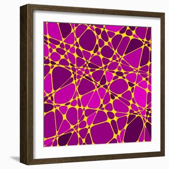 Abstract Geometrical Background-epic44-Framed Art Print