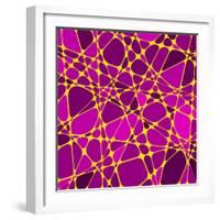 Abstract Geometrical Background-epic44-Framed Art Print