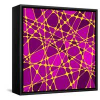 Abstract Geometrical Background-epic44-Framed Stretched Canvas