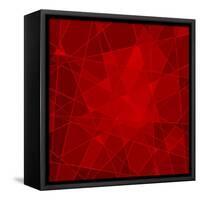 Abstract Geometrical Background-epic44-Framed Stretched Canvas