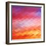 Abstract Geometrical Background-epic44-Framed Art Print