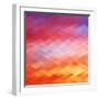 Abstract Geometrical Background-epic44-Framed Art Print