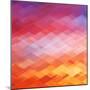 Abstract Geometrical Background-epic44-Mounted Art Print