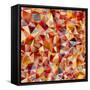 Abstract Geometrical Background-epic44-Framed Stretched Canvas