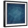 Abstract Geometrical Background-epic44-Framed Art Print