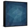 Abstract Geometrical Background-epic44-Framed Stretched Canvas