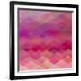 Abstract Geometrical Background-epic44-Framed Art Print