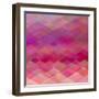 Abstract Geometrical Background-epic44-Framed Art Print