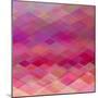 Abstract Geometrical Background-epic44-Mounted Art Print