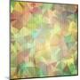 Abstract Geometrical Background-epic44-Mounted Art Print