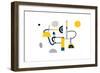 Abstract geometry composition, 2017-Yuliya Drobova-Framed Giclee Print