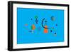 Abstract geometry composition, 2017-Yuliya Drobova-Framed Giclee Print