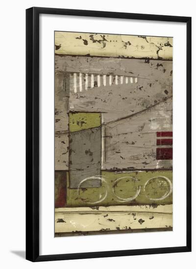 Abstract Geometry II-Ethan Harper-Framed Art Print