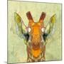 Abstract Giraffe Calf-Ancello-Mounted Art Print