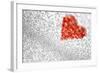 Abstract Glitter Background-Stephanie Zieber-Framed Photographic Print