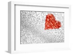 Abstract Glitter Background-Stephanie Zieber-Framed Photographic Print