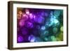 Abstract Glowing Circles-suti-Framed Premium Giclee Print