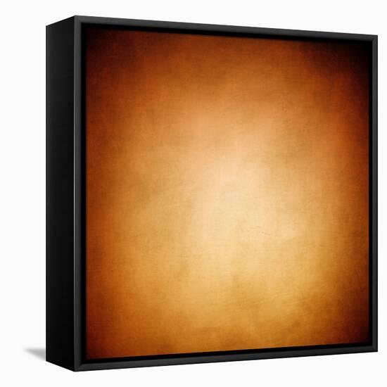 Abstract Gold Background Warm Yellow Color Tone-Malija-Framed Stretched Canvas