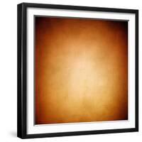 Abstract Gold Background Warm Yellow Color Tone-Malija-Framed Premium Giclee Print