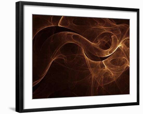 Abstract Gold Illustration-null-Framed Photographic Print