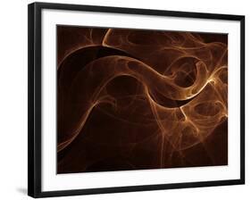 Abstract Gold Illustration-null-Framed Photographic Print