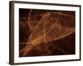 Abstract Gold Illustration-null-Framed Photographic Print