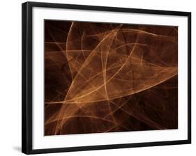 Abstract Gold Illustration-null-Framed Photographic Print