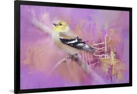 Abstract Goldfinch-Jai Johnson-Framed Giclee Print