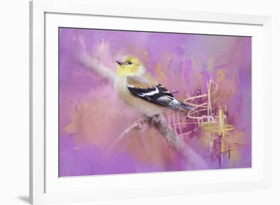 Abstract Goldfinch-Jai Johnson-Framed Giclee Print