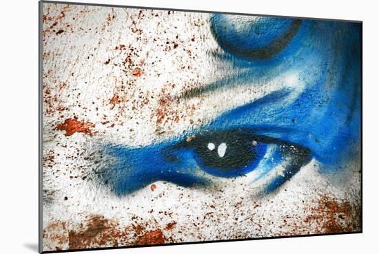 Abstract Graffiti Background-NejroN Photo-Mounted Premium Giclee Print