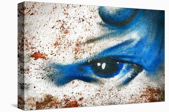 Abstract Graffiti Background-NejroN Photo-Stretched Canvas