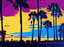 California Sunrise-Abstract Graffiti-Giclee Print