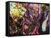 Abstract Graffiti Sea Sediment Agate Pattern-maury75-Framed Stretched Canvas