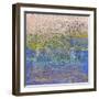 Abstract Great Wall-Ricki Mountain-Framed Art Print