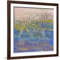 Abstract Great Wall-Ricki Mountain-Framed Art Print