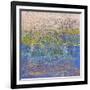 Abstract Great Wall-Ricki Mountain-Framed Art Print