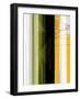 Abstract Green and Yellow-NaxArt-Framed Art Print